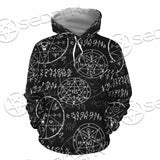 Satan Pattern Alchemy SED-0932 Hoodie & Zip Hoodie