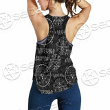 Satan Pattern Alchemy SED-0932 Women Tank Top