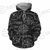 Satan Pattern Alchemy SED-0932 Hoodie & Zip Hoodie