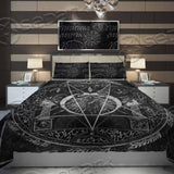 Satan Pattern Alchemy SED-0933 Bed set