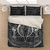 Satan Pattern Alchemy SED-0933 Bed set
