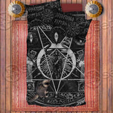 Satan Pattern Alchemy SED-0933 Bed set