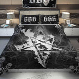Flame Pentagram Skeleton SED-0934 Bed set