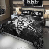 Flame Pentagram Skeleton SED-0934 Bed set