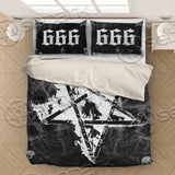 Flame Pentagram Skeleton SED-0934 Bed set
