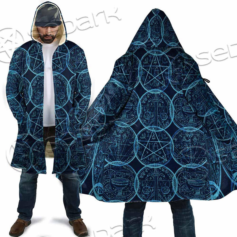 Magic Seal Fantasy Symbols SED-0935 Cloak