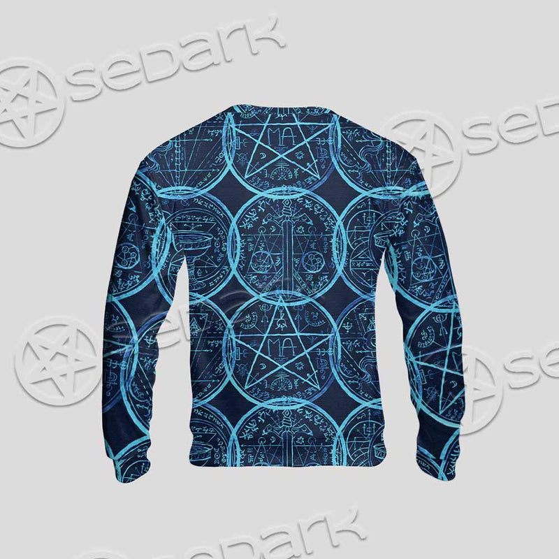 Magic Seal Fantasy Symbols SED-0935 Unisex Sweatshirt