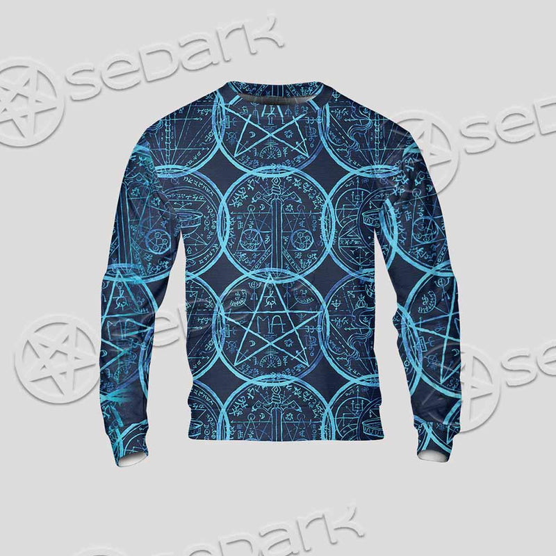 Magic Seal Fantasy Symbols SED-0935 Unisex Sweatshirt