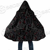 Pattern Mystic Symbols Human Hand SED-0936 Cloak