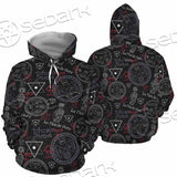 Pattern Mystic Symbols Human Hand SED-0936 Hoodie & Zip Hoodie