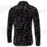 Pattern Mystic Symbols Human Hand SED-0936 Shirt Allover