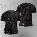 Pattern Mystic Symbols Human Hand SED-0936 Unisex T-shirt