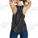 Pattern Mystic Symbols Human Hand SED-0936 Women Tank Top