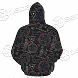Pattern Mystic Symbols Human Hand SED-0936 Hoodie & Zip Hoodie