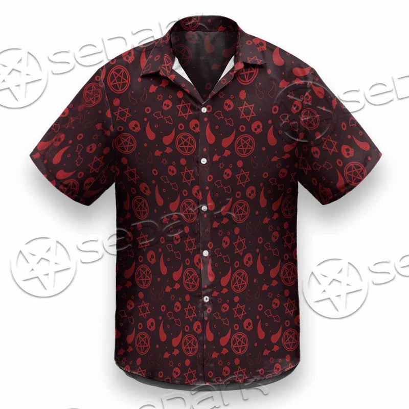 Pattern Red Demon SED-0937 Shirt Allover