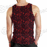 Pattern Red Demon SED-0937 Men Tank-tops