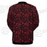 Pattern Red Demon SED-0937 Button Jacket