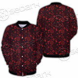 Pattern Red Demon SED-0937 Button Jacket