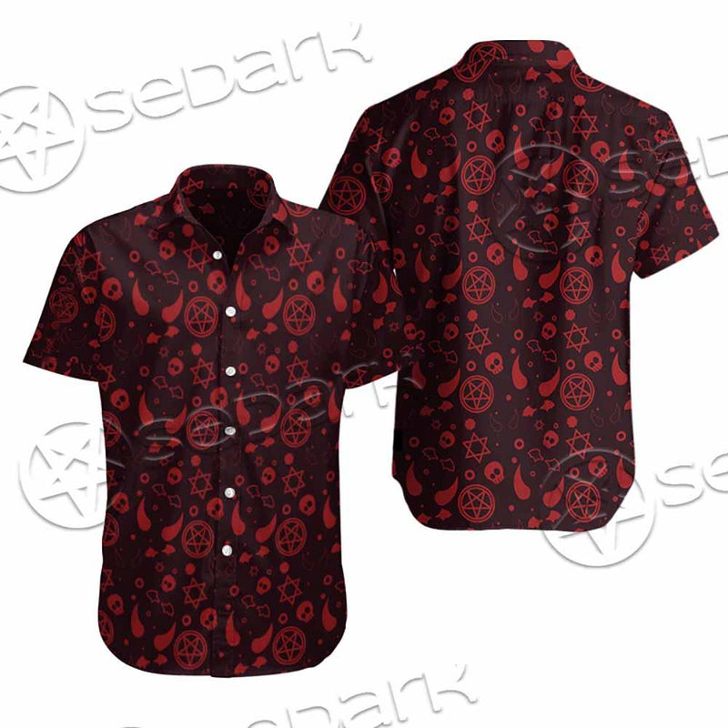 Pattern Red Demon SED-0937 Shirt Allover