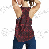Pattern Red Demon SED-0937 Women Tank Top
