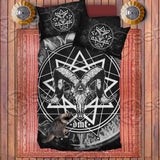 Pentagram Goat Head SED-0938 Bed set