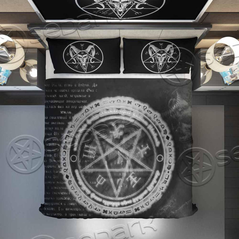 Satanic Goat Head SED-0939 Bed set