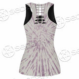 Moon Phase Skeleton SED-0949 Women Tank Top