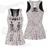 Moon Phase Skeleton SED-0949 Women Tank Top