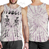 Moon Phase Skeleton SED-0949 Men Tank-tops