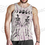 Moon Phase Skeleton SED-0949 Men Tank-tops