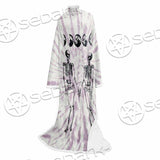 Moon Phase Skeleton SED-0949 Sleeved Blanket