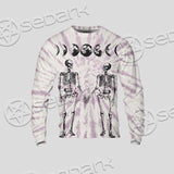 Moon Phase Skeleton SED-0949 Unisex Sweatshirt