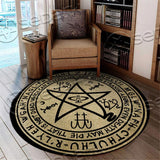 Sigil Of Cthulhu SED-0950 Round Carpet