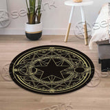 Cardcaptor Sakura Symbol SED-0951 Round Carpet