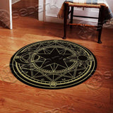 Cardcaptor Sakura Symbol SED-0951 Round Carpet