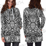 Illusion Pattern SED-0952 Hoodie Dress