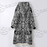 Illusion Pattern SED-0952 Oversized Sherpa Blanket Hoodie