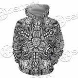 Illusion Pattern SED-0952 Hoodie & Zip Hoodie