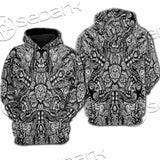 Illusion Pattern SED-0952 Hoodie & Zip Hoodie Raglan