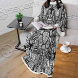 Illusion Pattern SED-0952 Sleeved Blanket