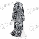 Illusion Pattern SED-0952 Sleeved Blanket