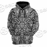 Illusion Pattern SED-0952 Hoodie & Zip Hoodie Raglan