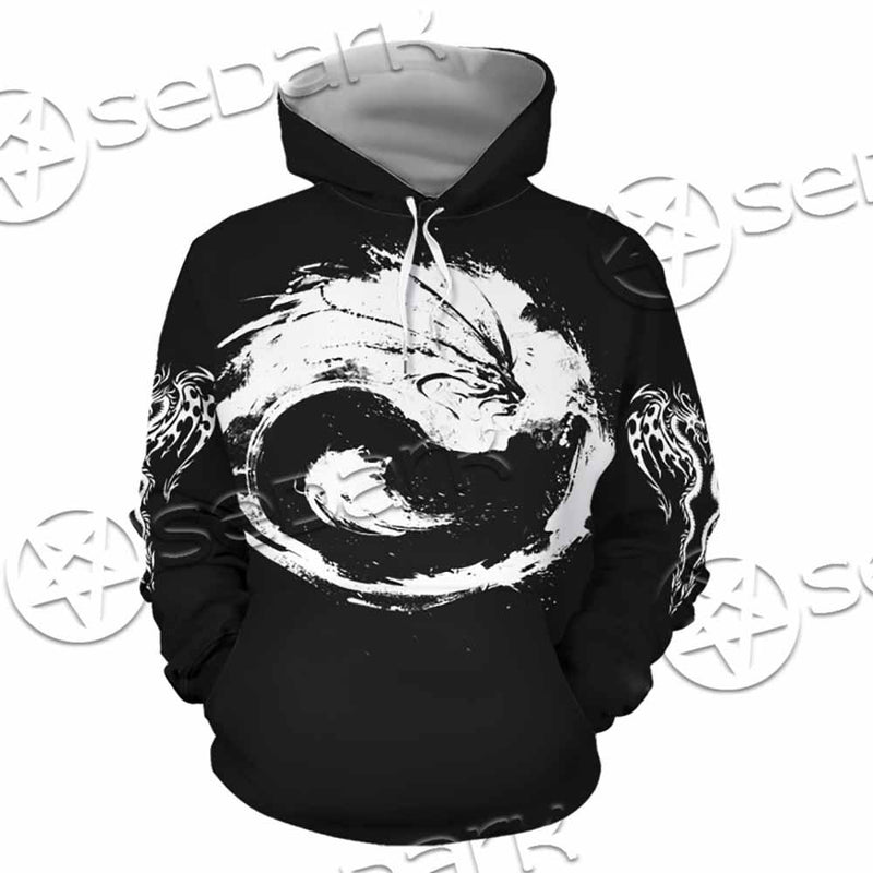 Dragon Yin Yang SED-0953 Hoodie & Zip Hoodie