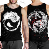 Dragon Yin Yang SED-0953 Men Tank-tops