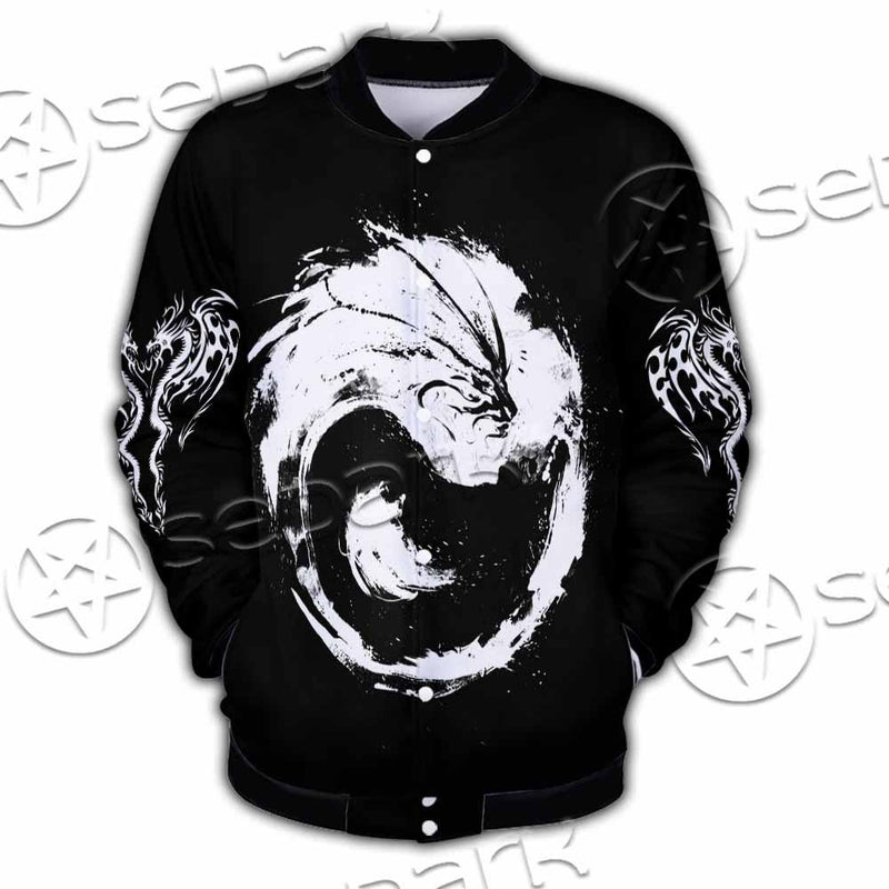 Dragon Yin Yang SED-0953 Button Jacket