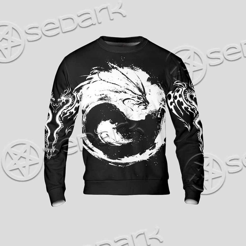 Dragon Yin Yang SED-0953 Unisex Sweatshirt