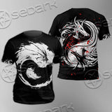 Dragon Yin Yang SED-0953 Unisex T-shirt