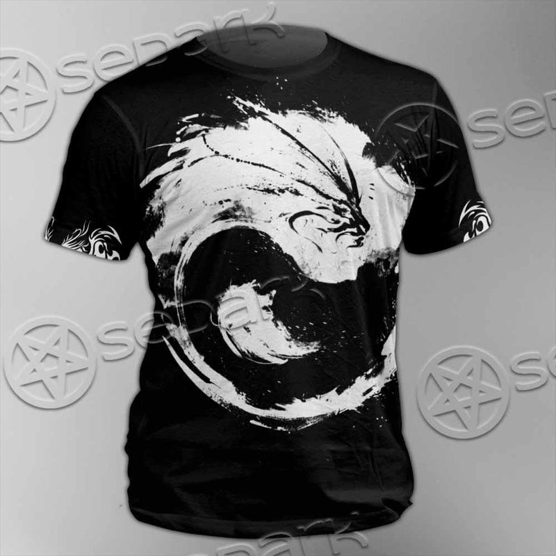 Dragon Yin Yang SED-0953 Unisex T-shirt
