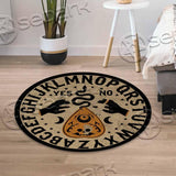 Halloween Gothic Ouija Board SED-0958 Round Carpet