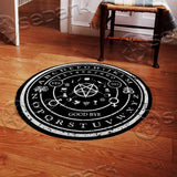 Satanic Occult Ouija Board SED-0961 Round Carpet